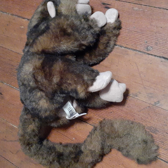 Folkmanis monkey hand puppet.  (Minor tail damage) - Picture 4 of 4